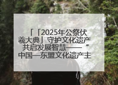 「2025年公祭伏羲大典」守护文化遗产 共启发展智慧——“中国—东盟文化遗产主题对话”侧记