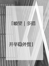 瞭望｜多措并举稳外贸