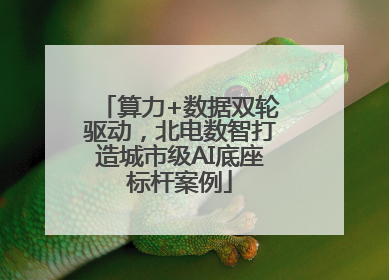 算力+数据双轮驱动，北电数智打造城市级AI底座标杆案例