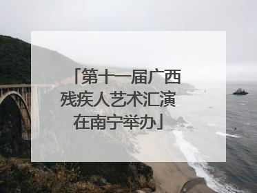 第十一届广西残疾人艺术汇演在南宁举办