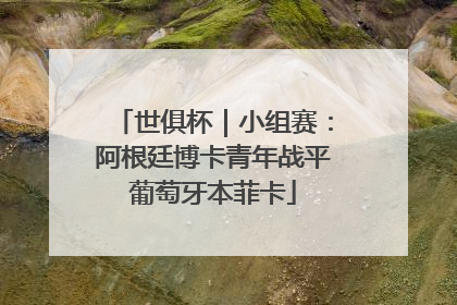 世俱杯｜小组赛：阿根廷博卡青年战平葡萄牙本菲卡