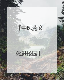 中医药文化进校园