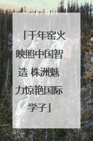 千年窑火映照中国智造 株洲魅力惊艳国际学子