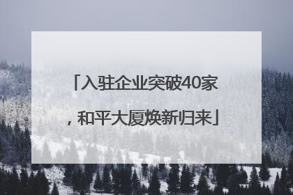 入驻企业突破40家，和平大厦焕新归来