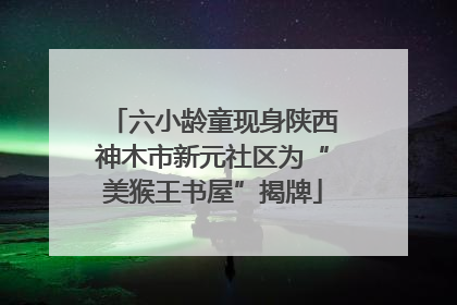 六小龄童现身陕西神木市新元社区为“美猴王书屋”揭牌