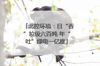 北控环境：日“吞”垃圾六百吨 年“吐”绿电一亿度