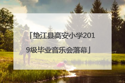 垫江县高安小学2019级毕业音乐会落幕