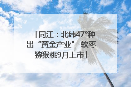同江：北纬47°种出“黄金产业” 软枣猕猴桃9月上市