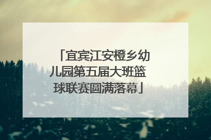 宜宾江安橙乡幼儿园第五届大班篮球联赛圆满落幕