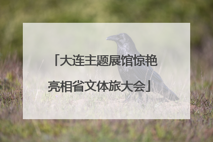 大连主题展馆惊艳亮相省文体旅大会