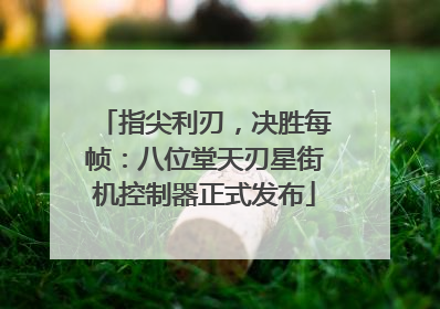 指尖利刃，决胜每帧：八位堂天刃星街机控制器正式发布