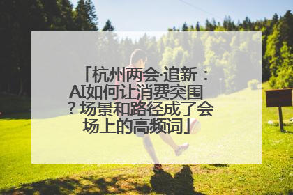杭州两会·追新：AI如何让消费突围？场景和路径成了会场上的高频词