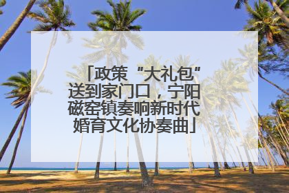 政策“大礼包”送到家门口，宁阳磁窑镇奏响新时代婚育文化协奏曲