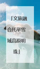 文旅融合托举雪域高原明珠