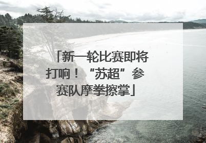 新一轮比赛即将打响！“苏超”参赛队摩拳擦掌