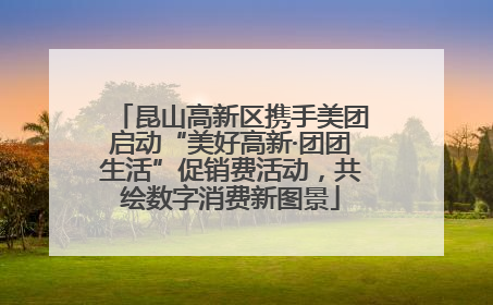 昆山高新区携手美团启动“美好高新·团团生活”促销费活动，共绘数字消费新图景