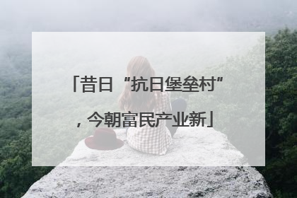 昔日“抗日堡垒村”，今朝富民产业新