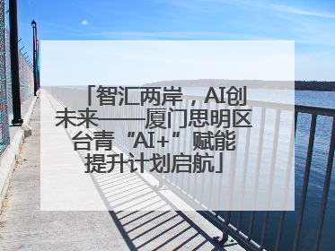 智汇两岸，AI创未来——厦门思明区台青“AI+”赋能提升计划启航