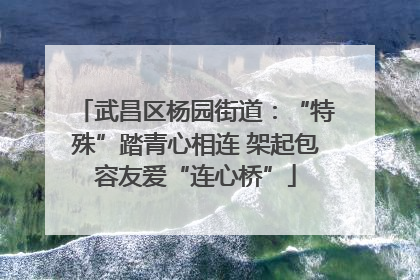 武昌区杨园街道：“特殊”踏青心相连 架起包容友爱“连心桥”