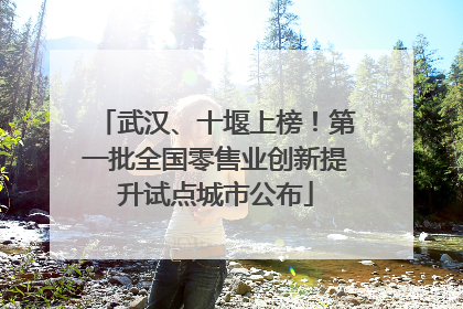 武汉、十堰上榜！第一批全国零售业创新提升试点城市公布