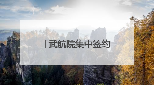 武航院集中签约七个项目，助力打造更轻更强国产大飞机机身