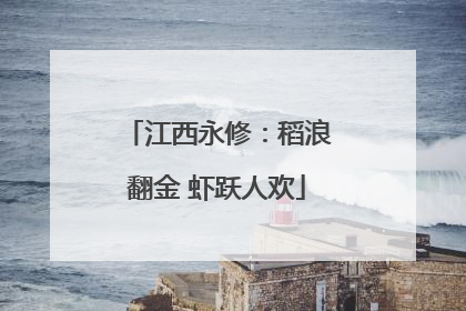 江西永修：稻浪翻金 虾跃人欢