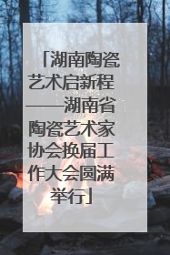 湖南陶瓷艺术启新程——湖南省陶瓷艺术家协会换届工作大会圆满举行