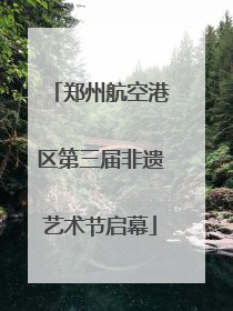 郑州航空港区第三届非遗艺术节启幕
