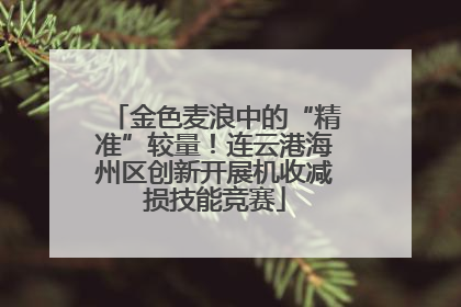 金色麦浪中的“精准”较量！连云港海州区创新开展机收减损技能竞赛