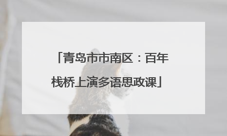 青岛市市南区：百年栈桥上演多语思政课