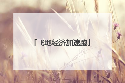 飞地经济加速跑