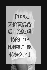 108万天价玩偶背后：泡泡玛特的“IP印钞机”能转多久？