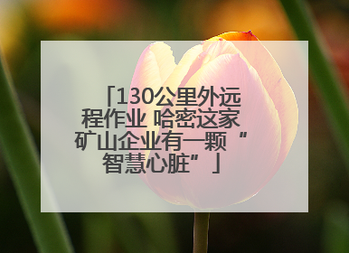 130公里外远程作业 哈密这家矿山企业有一颗“智慧心脏”